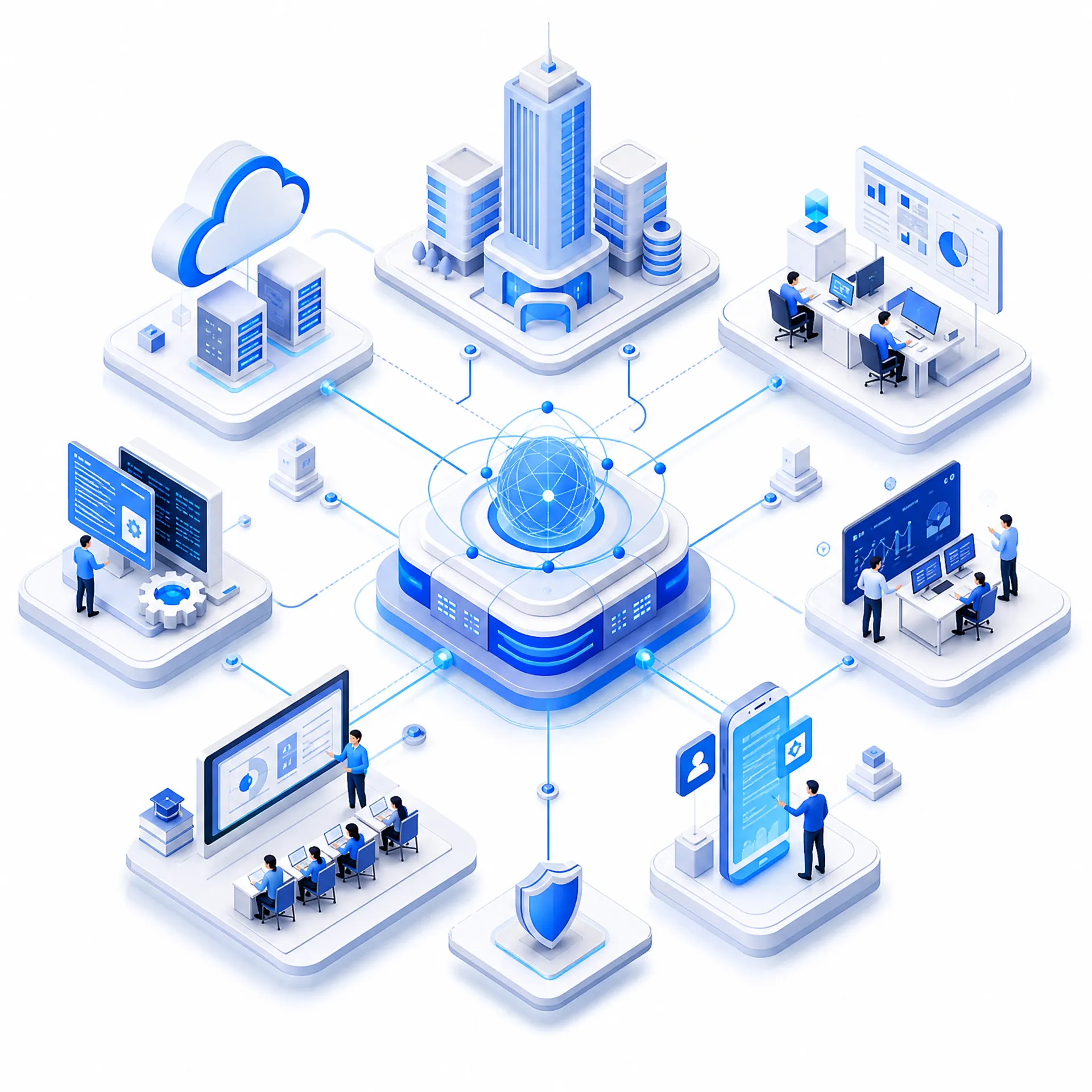 CHANDRAI Services Corporate Infrastructure Map